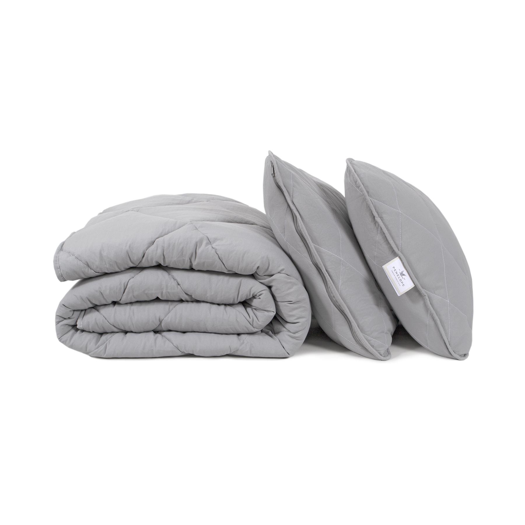 Ковдра з подушками Penelope Colors in Comfort євро Сірий (svt-2000022343480) - фото 9 Ковдра з подушками Penelope Colors in Comfort євро Сірий (svt-2000022343480) - фото 9