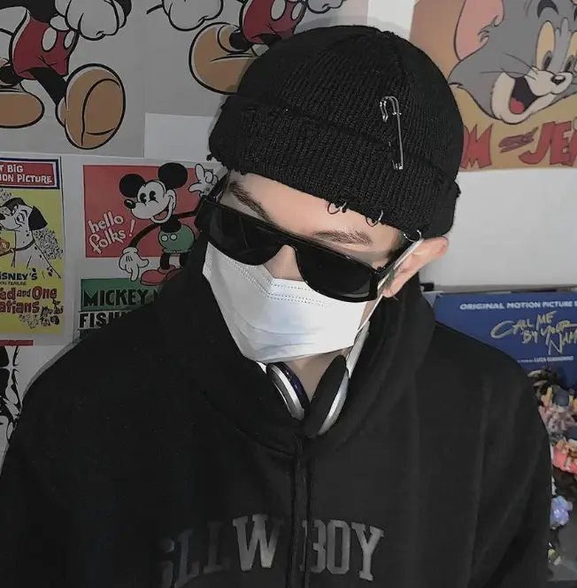 Шапка бени с кольцами One size Черный (30231151) - фото 4 Шапка бени с кольцами One size Черный (30231151) - фото 4