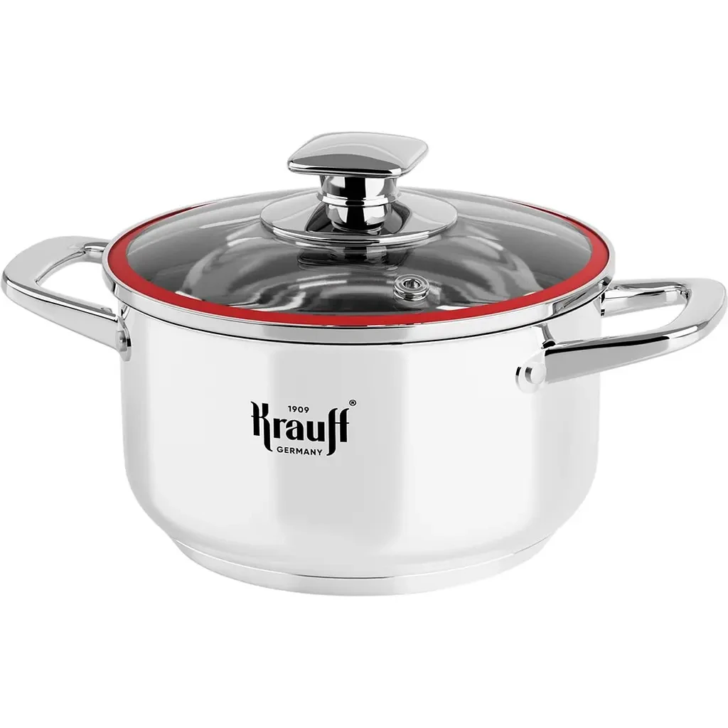 Каструля з кришкою Krauff Smart Chef 26-238-066 з нержавіючої сталі 1,2 л 14 см (2600862535)