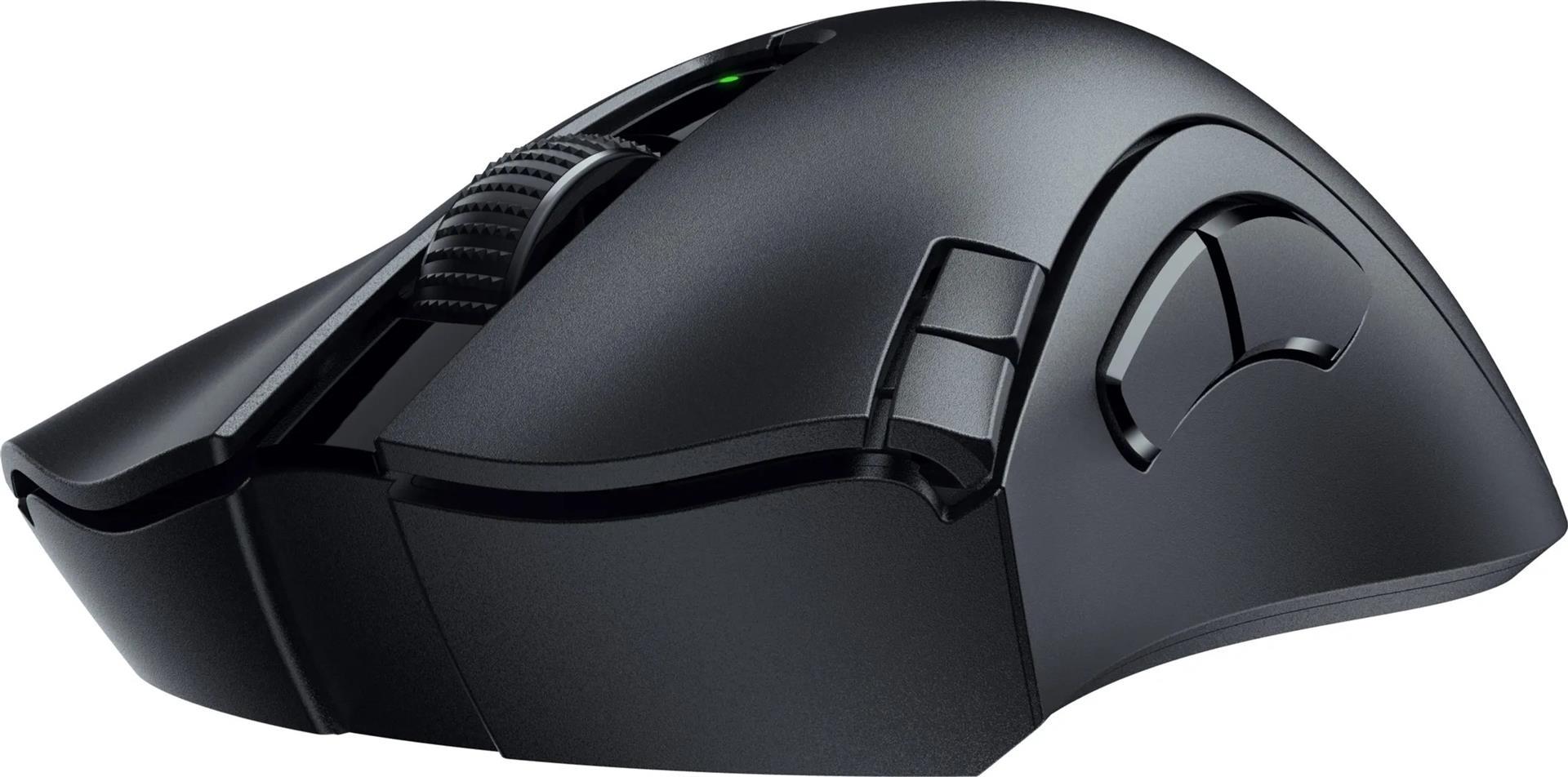 Мышка игровая беспроводная Razer DeathAdder V2 X Hyperspeed оптическая 14000 dpi батарейная Черный (629372) - фото 4 Мышка игровая беспроводная Razer DeathAdder V2 X Hyperspeed оптическая 14000 dpi батарейная Черный (629372) - фото 4