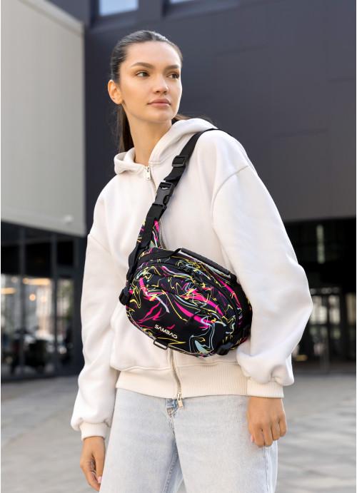 Сумка женская Sambag Abstract через плечо тканевая (10930301517)