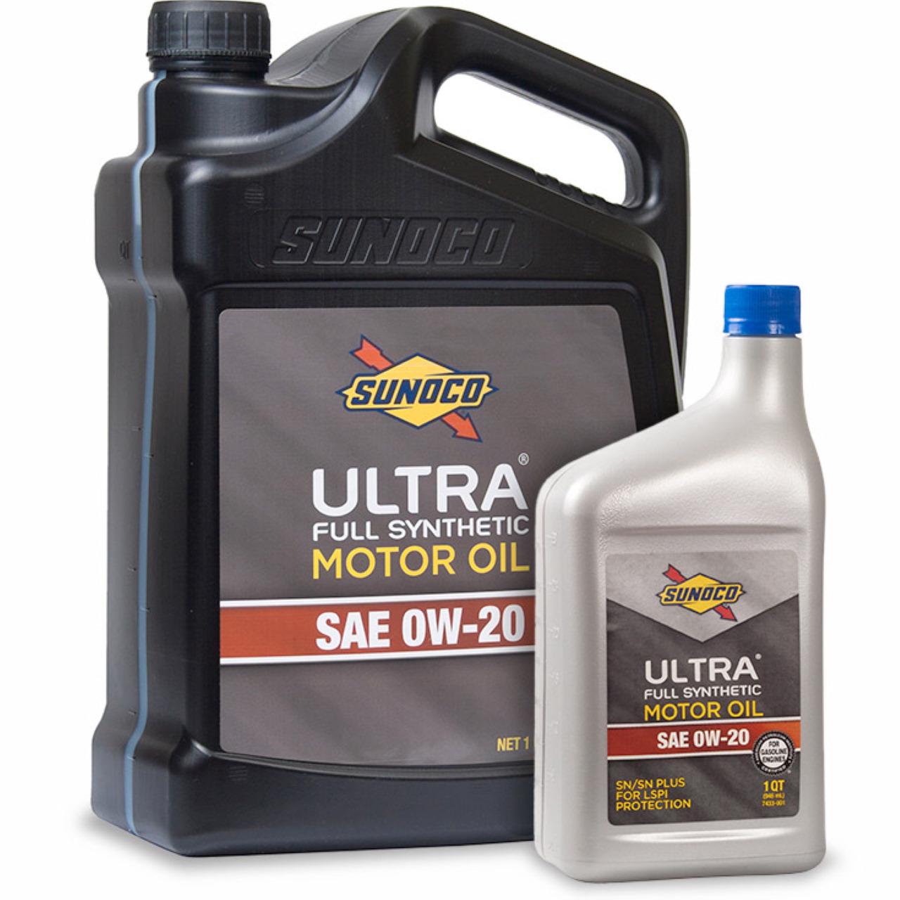 Моторне мастило Sunoco Ultra Full Synthetic SP/GF-6A 0W-20 3,78 л+0,946 л (7433-003-001) - фото 1