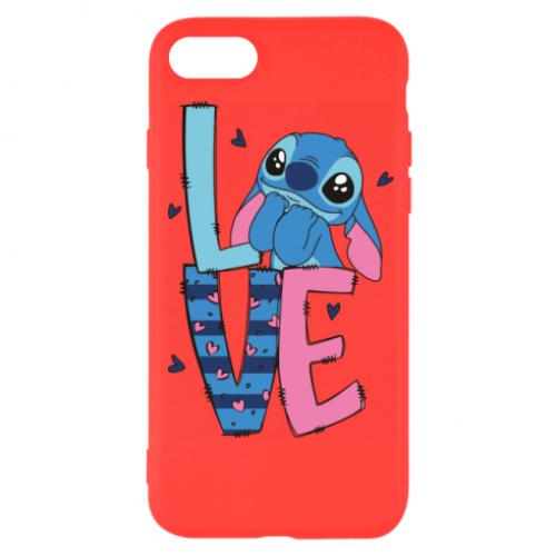 Чехол для iPhone 8 Стич Love