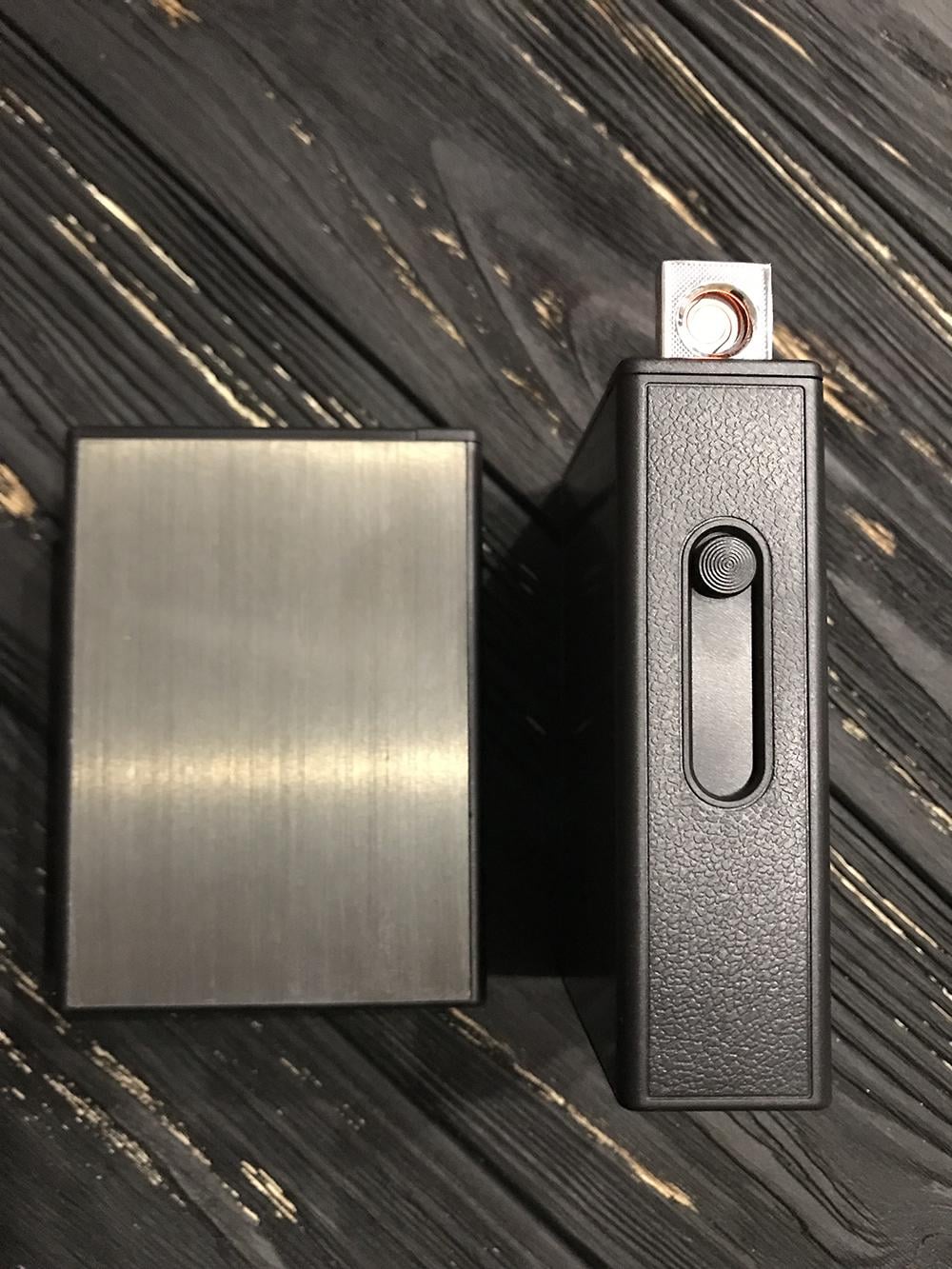 Портсигар на 20 сигарет с USB зажигалкой (226065) Портсигар на 20 сигарет с USB зажигалкой (226065)
