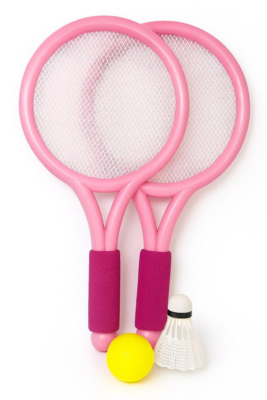 Бадминтон детский LIHANG Розовый (34-219)