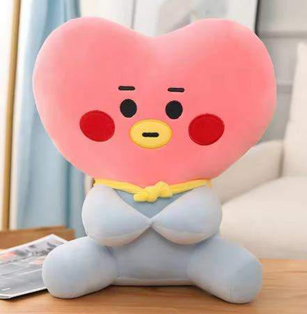 Мягкая игрушка Сердечко Папа BT21 BTS 18 cм (2658690132)