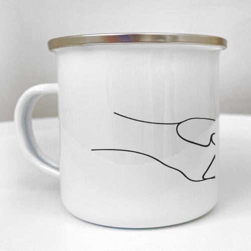 Кружка металлическая Camper Касание 250 мл (KRM_23S044)