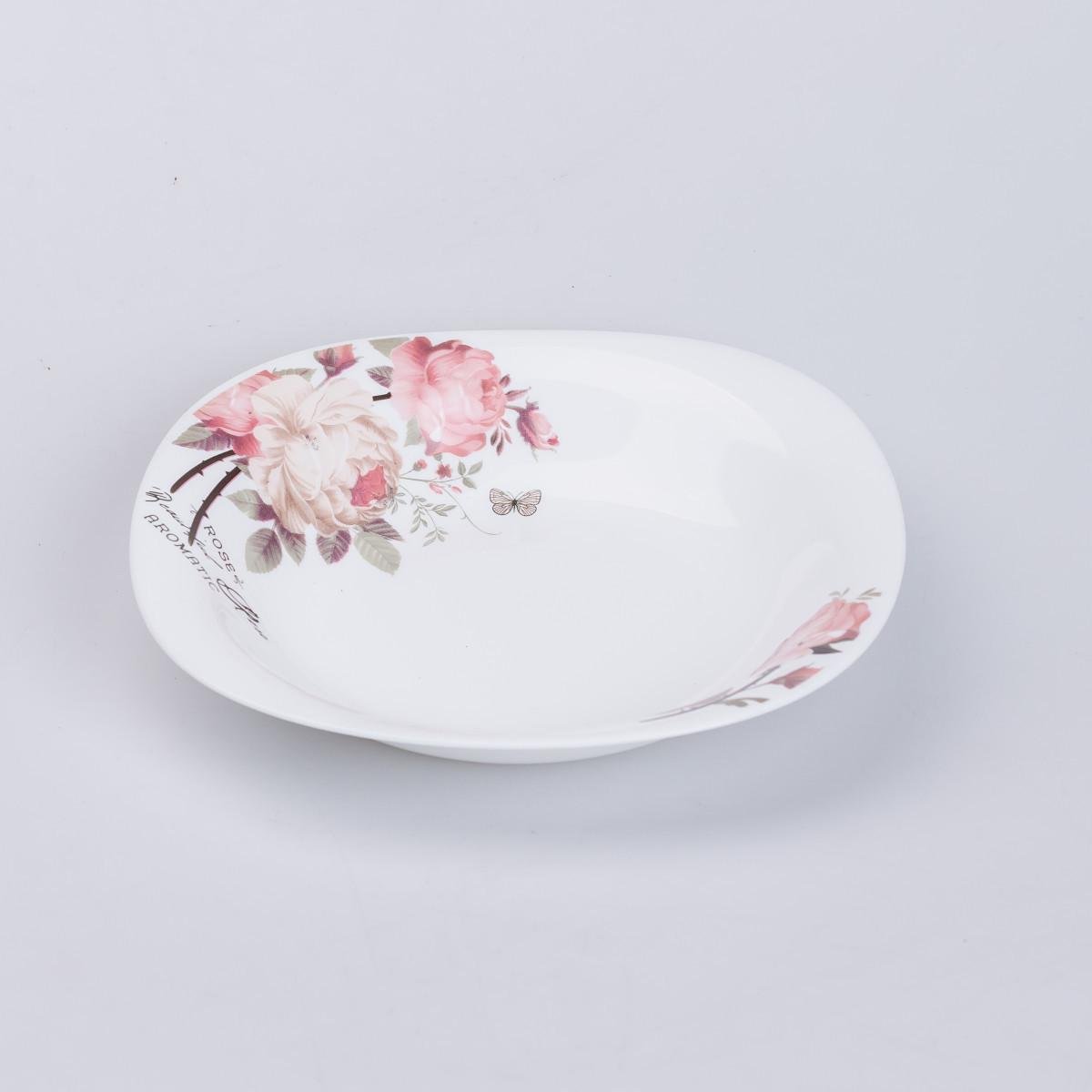 Столовий сервіз керамічний на 6 персон 18 тарілок Білий - фото 4 Столовий сервіз керамічний на 6 персон 18 тарілок Білий - фото 4