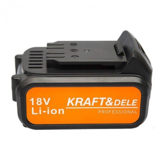 Акумулятор Kraft&Dele KD1760 2494073689 для садових інструментів серії X-SERIES 20 В 4 А/год Li-Ion Акумулятор Kraft&Dele KD1760 2494073689 для садових інструментів серії X-SERIES 20 В 4 А/год Li-Ion