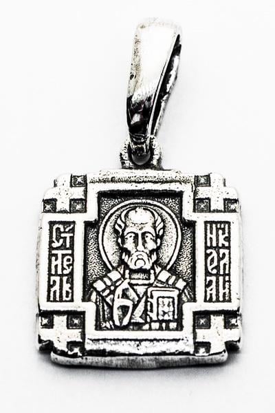 Маленькая иконка Святой Николай Чудотворец Ангел Хранитель