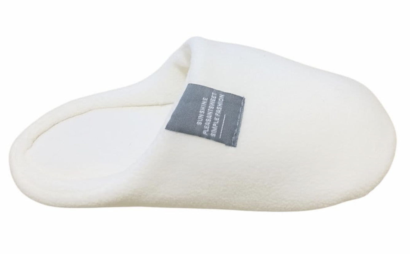 Домашні тапочки унісекс плюшеві з теплою підкладкою р. 37 Білий (29868395)