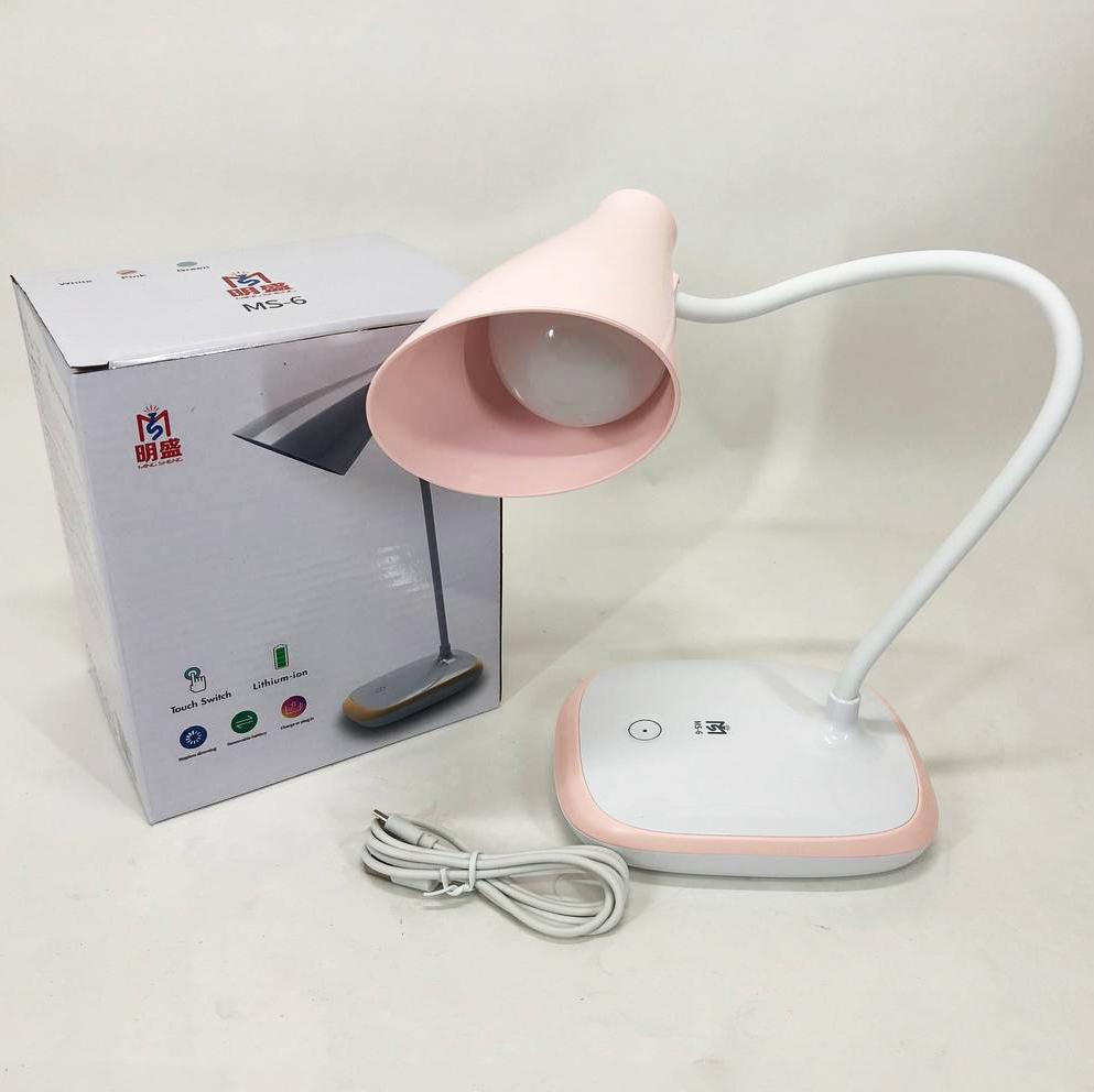 Лампа светодиодная аккумуляторная TaigeXin LED MS-6 Розовый (ws97423-1) - фото 6 Лампа светодиодная аккумуляторная TaigeXin LED MS-6 Розовый (ws97423-1) - фото 6