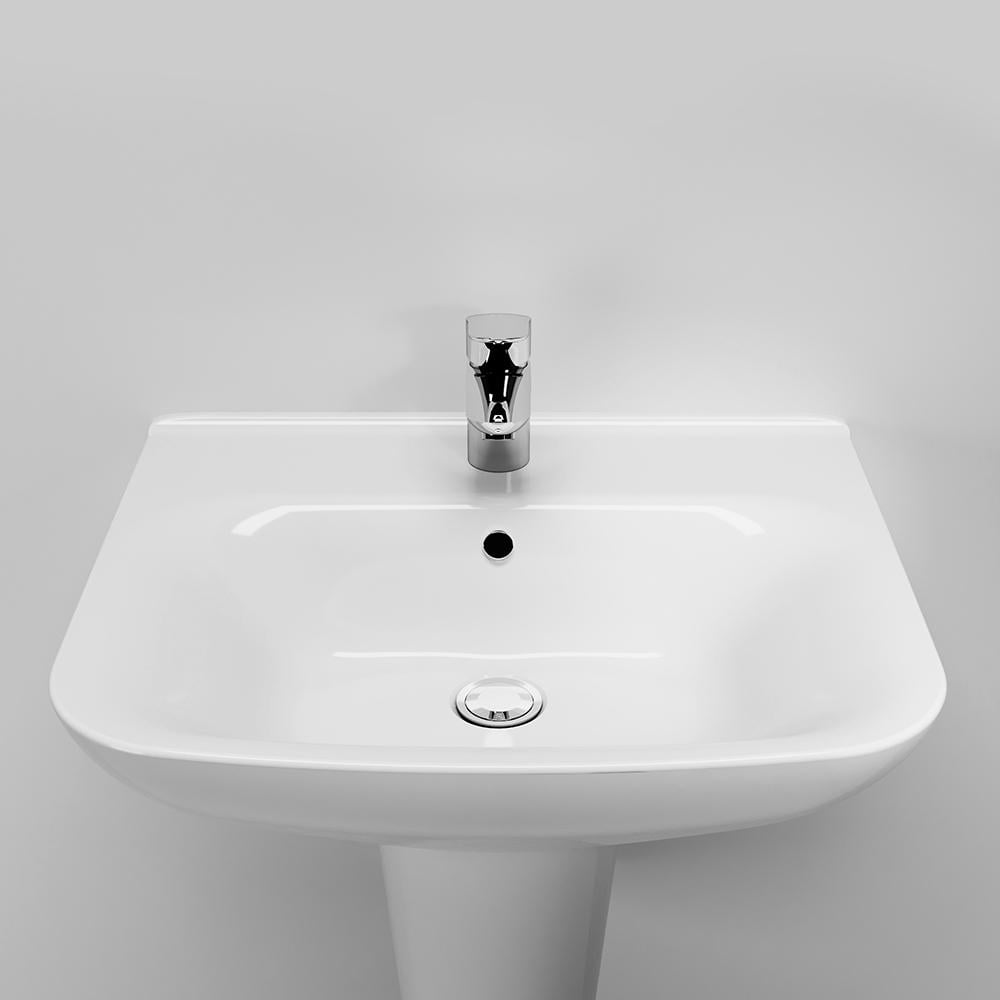 Умывальник подвесной AM.PM Like C804221WH 550x460x170 мм Белый (130052) - фото 5 Умывальник подвесной AM.PM Like C804221WH 550x460x170 мм Белый (130052) - фото 5