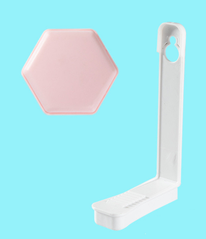 Тримач для простирадла високий з рожевим затиском 18 см (K7-15-1487-ВР)