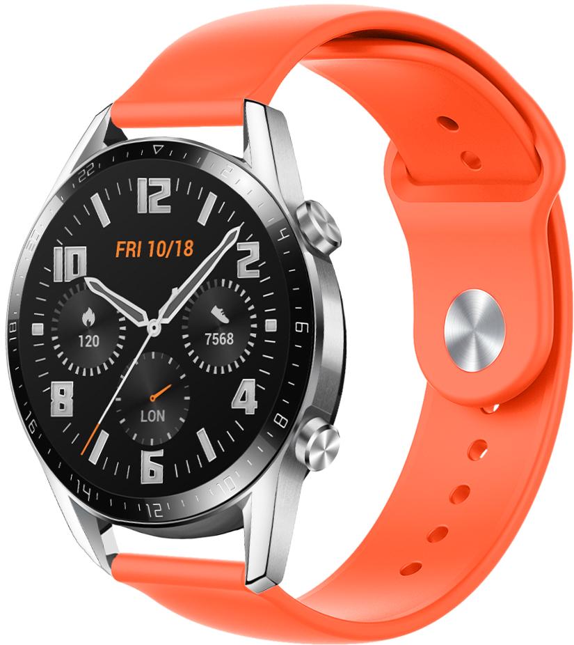 Ремешок Base для Huawei Watch GT 2 46 мм Orange (21666) - фото 1 Ремешок Base для Huawei Watch GT 2 46 мм Orange (21666) - фото 1
