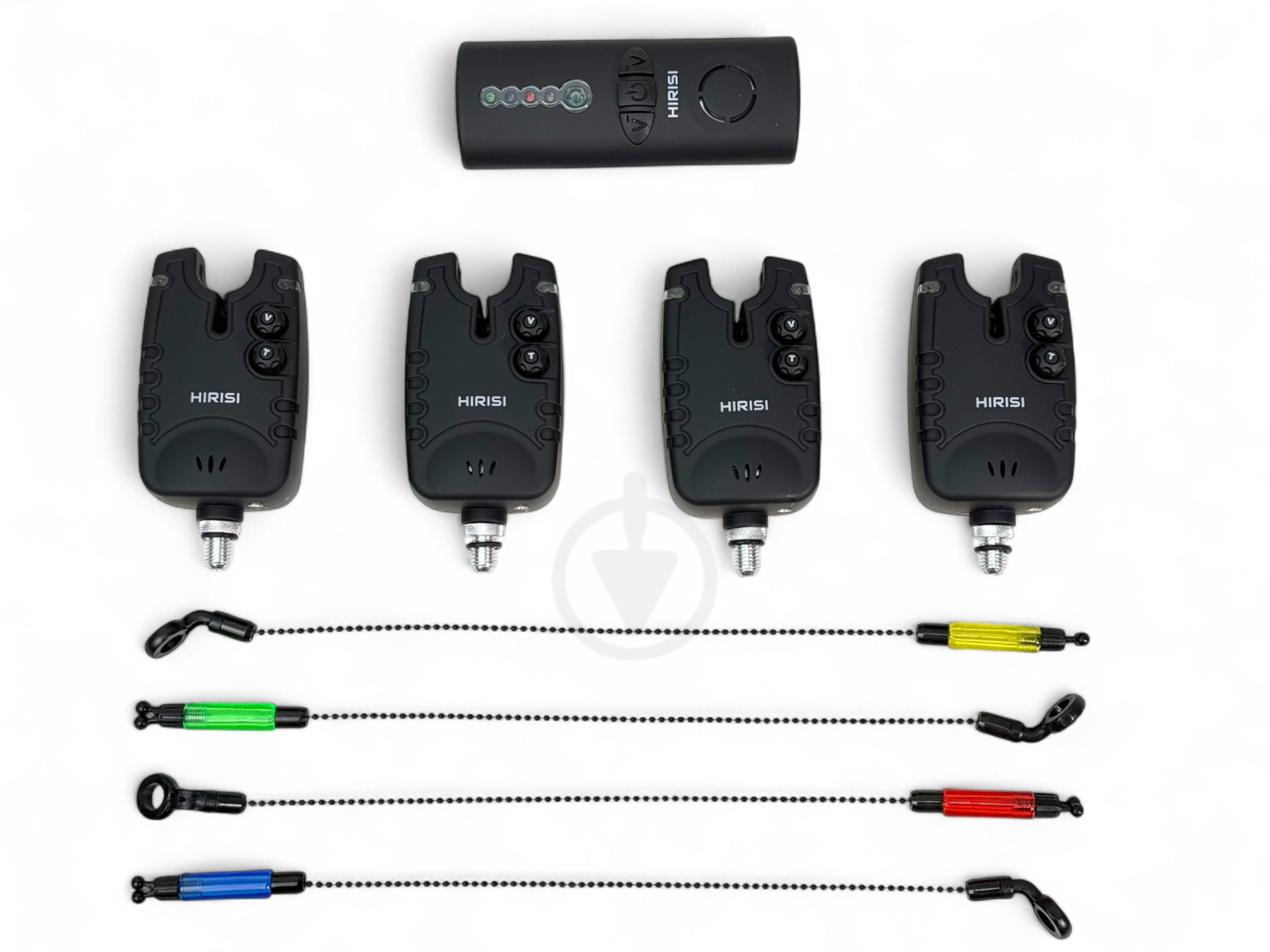 Карповые сигнализаторы поклевки с свингерами Hirisi набор 4/1 (SQ-4) - фото 3 Карповые сигнализаторы поклевки с свингерами Hirisi набор 4/1 (SQ-4) - фото 3