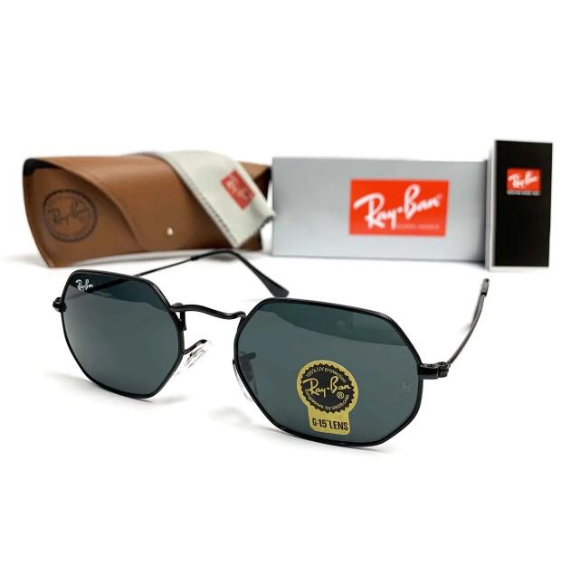 Солнцезащитные очки Octagonal 3556 Черный - фото 2