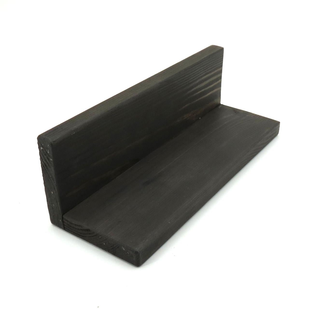 Полка настенная из дерева Палас 35 см Венге (НСП-358012)