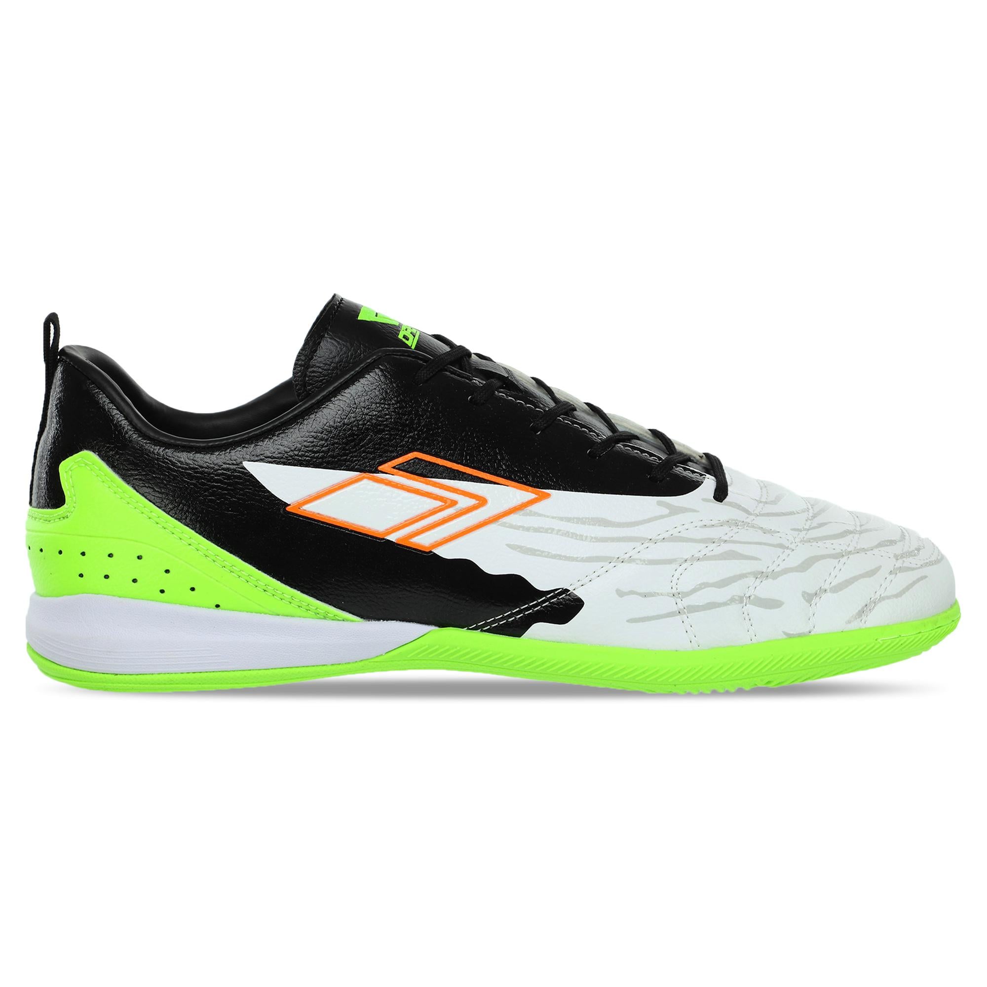 Обувь для футзала мужская DIFENO 221024-2 р. 43 Черный/Салатовый