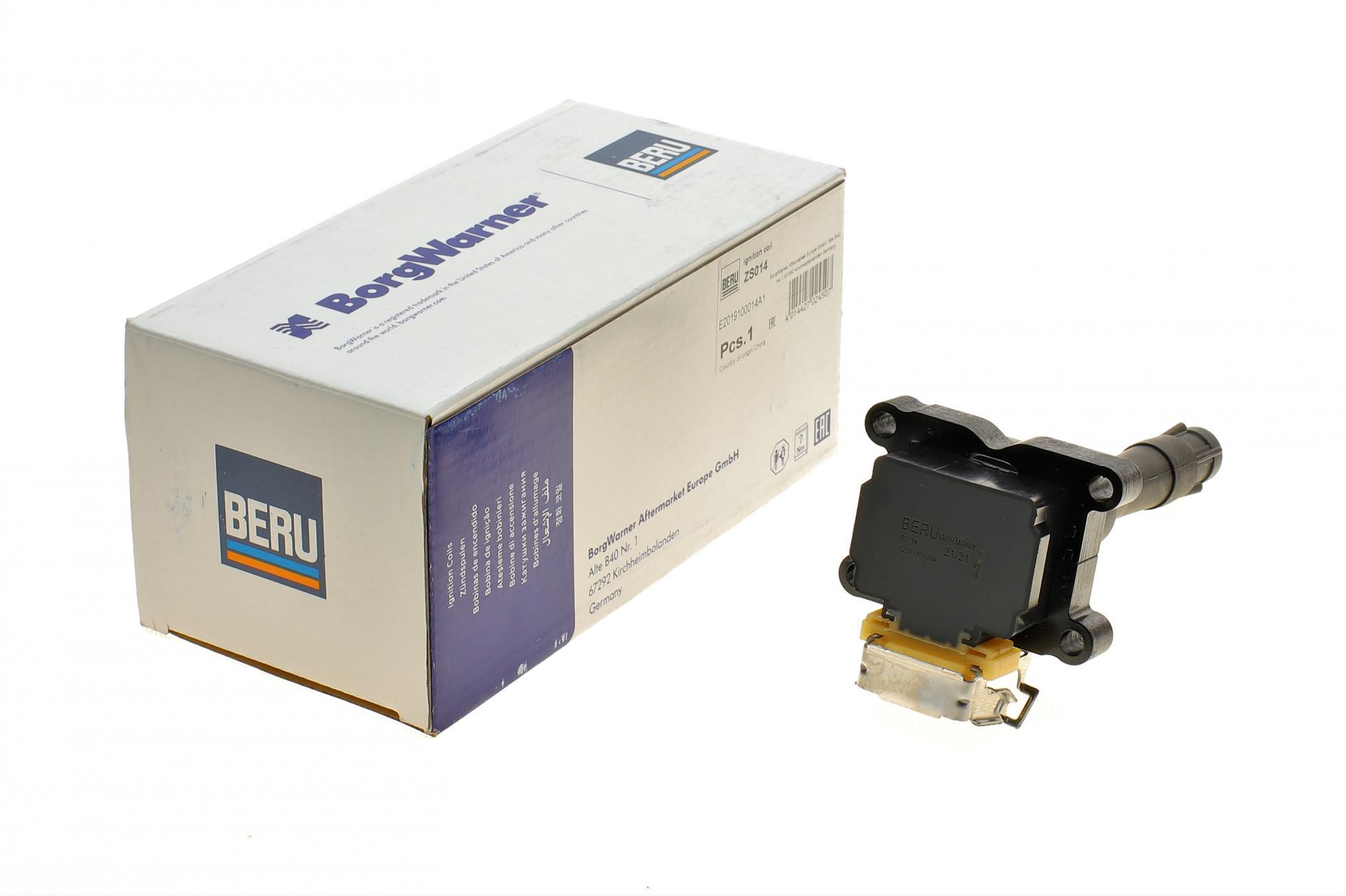 Катушка зажигания Beru ZS014 (9693102)