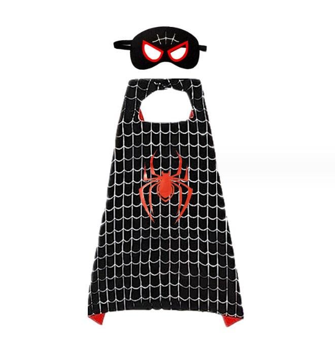 Плащ маскарадний із маскою спайдермен 8 14098 70х70 см (4687281) Плащ маскарадний із маскою спайдермен 8 14098 70х70 см (4687281)