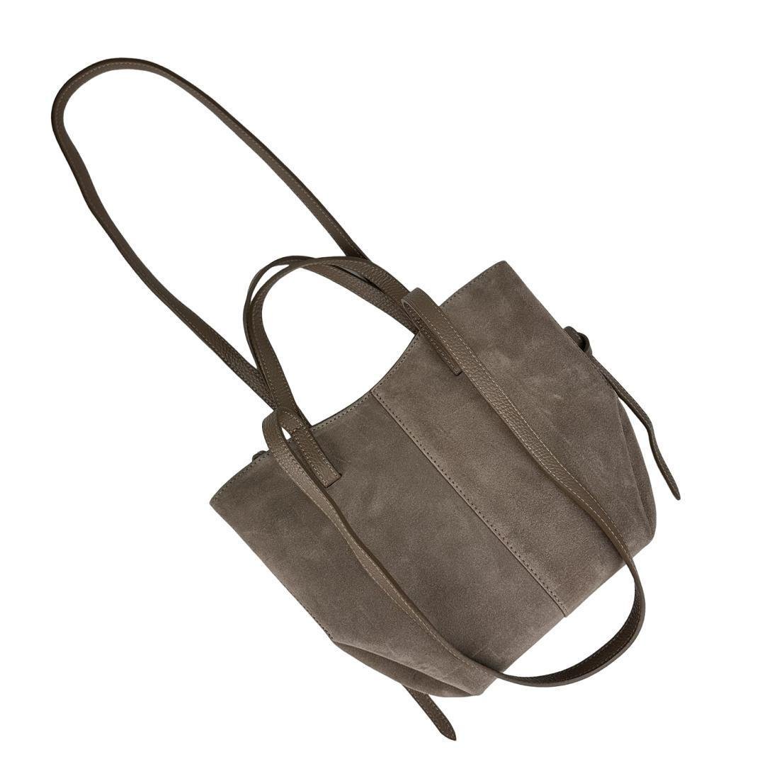 Сумка женская замшевая Firenze Italy F-IT-7888T Тауп (2656558550) - фото 9