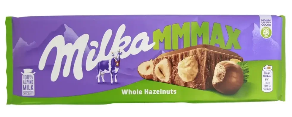 Шоколад Milka Whole Hazelnuts 270 г (2081679416)