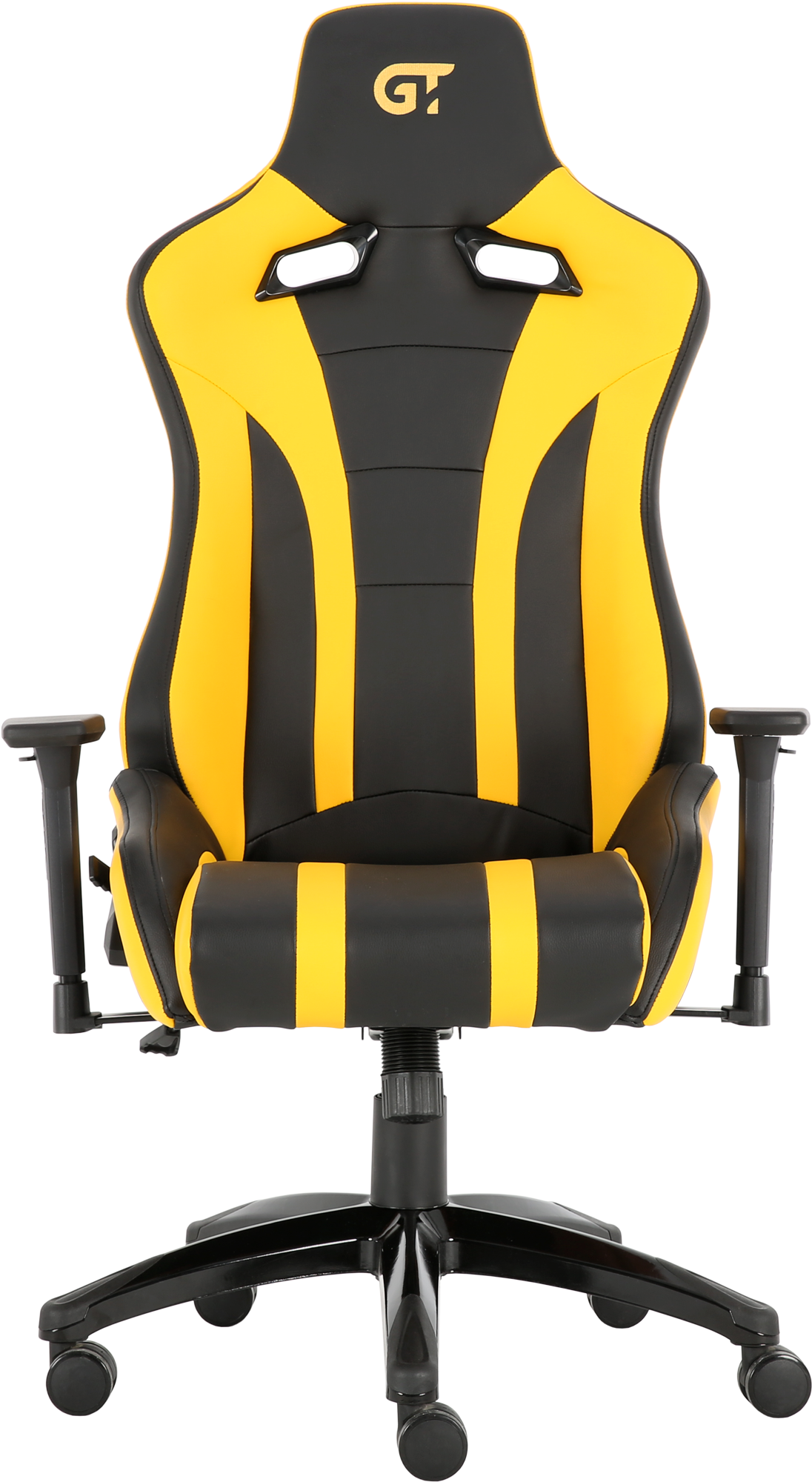 Кресло геймерское GT Racer X-0725 Black/Yellow