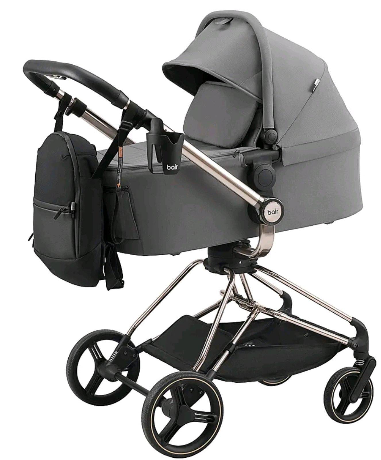 Коляска Bair Moon Gold Edition MG-02 Темно-серый (31989900)