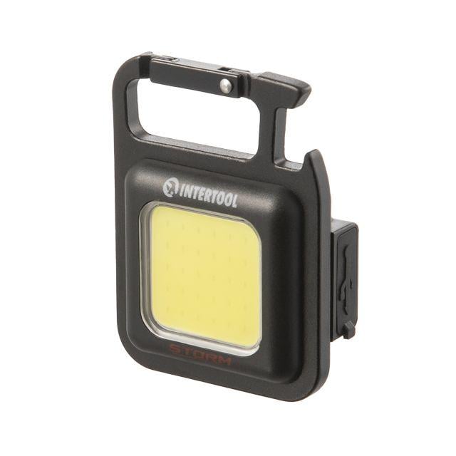 Ліхтар-брелок Intertool алюмінієвий Multi STORM (LB-0160)