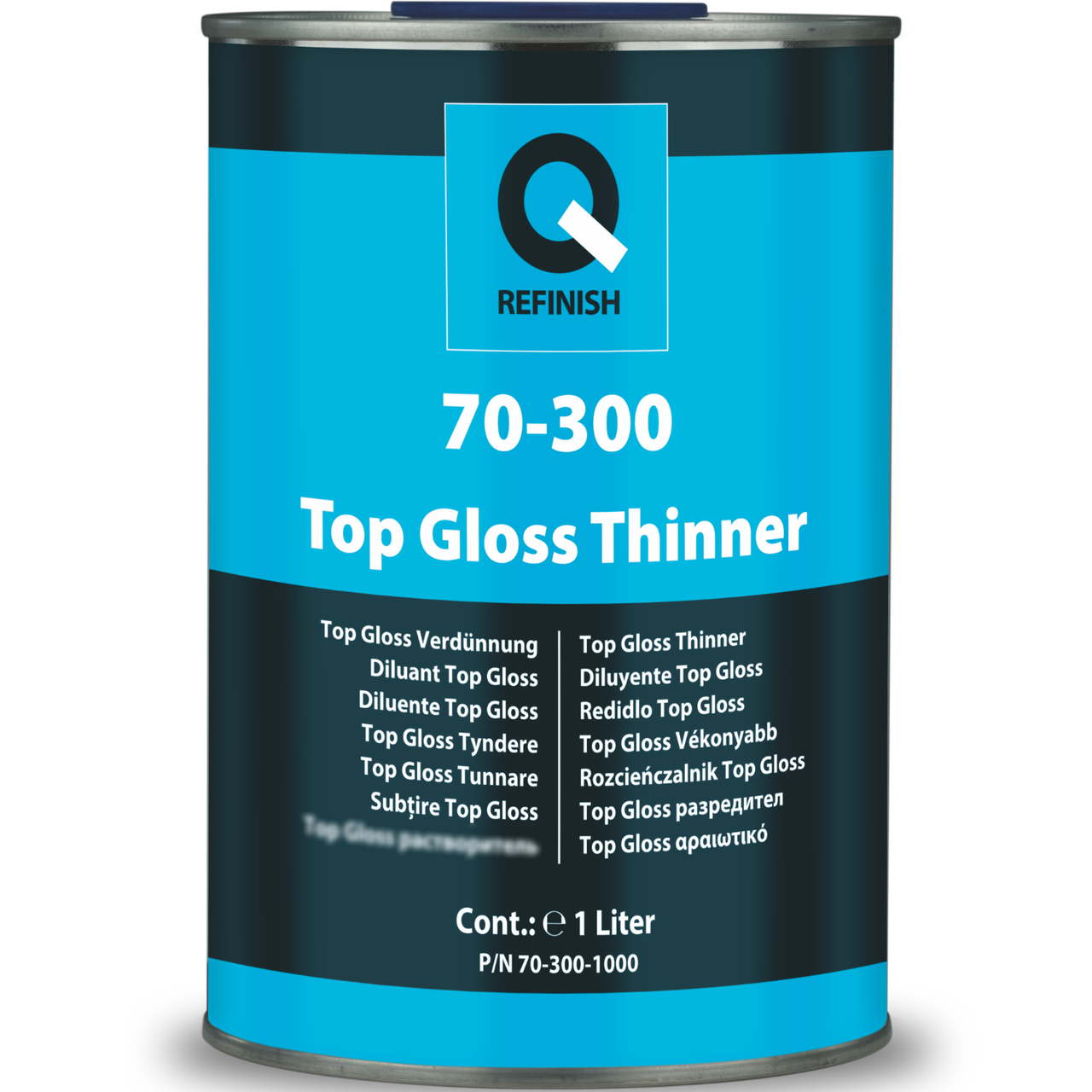 Разбавитель-усилитель глянца для лака Q-REFINISH 70-300 Top Gloss 1 л