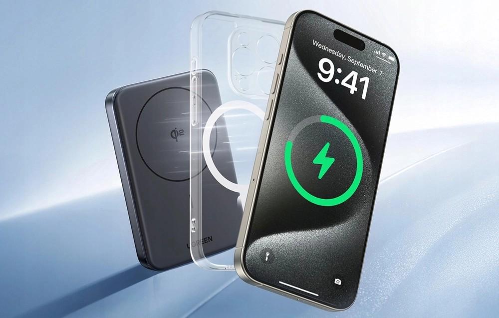 Повербанк Ugreen PB761 10000 mAh 30W Black (614096) - фото 5