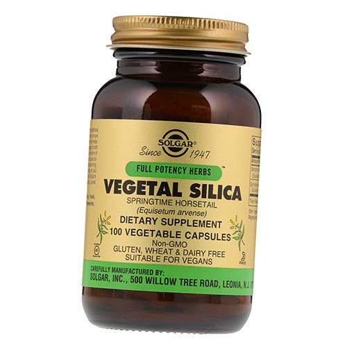 Минералы Solgar Vegetal Silica 100 вег. капс. (36313143)