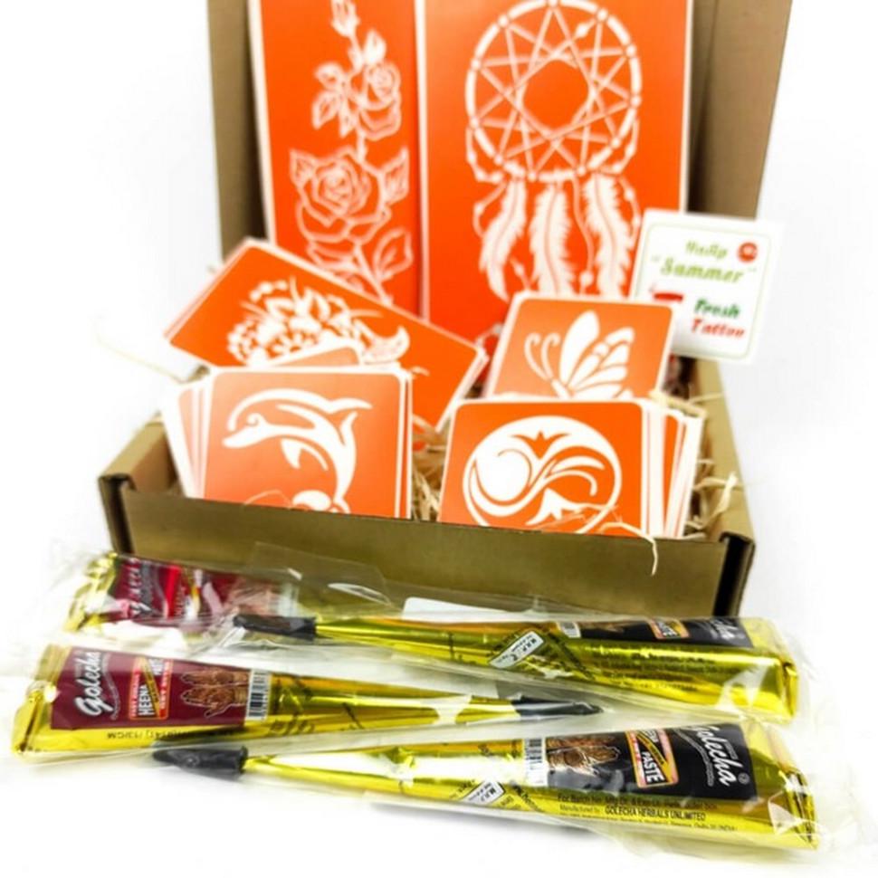 Набір для біо-тату Літо 2.0 хна (set-summer-v2-hena) - фото 2 Набір для біо-тату Літо 2.0 хна (set-summer-v2-hena) - фото 2