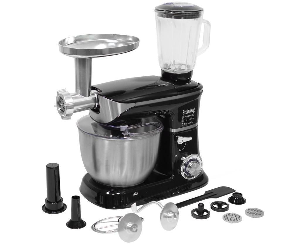 Кухонный комбайн Steinberg 07000SB Multifunction 3in1 с кухонными весами SF400 7 кг
