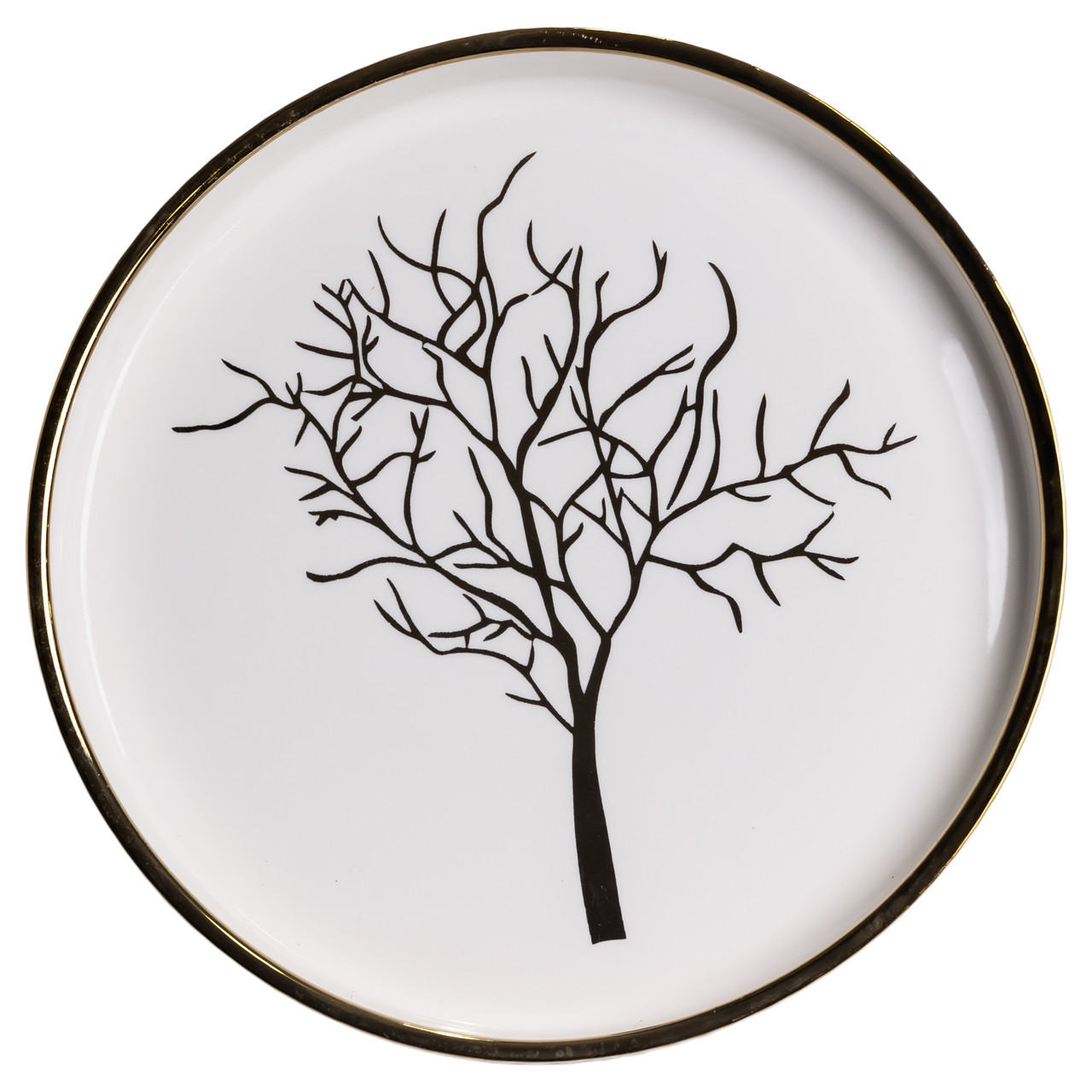 Столовий сервіз порцеляновий на 6 персон Valentina тарілки та чашки 32 предмети Білий (DS-32-O) - фото 10