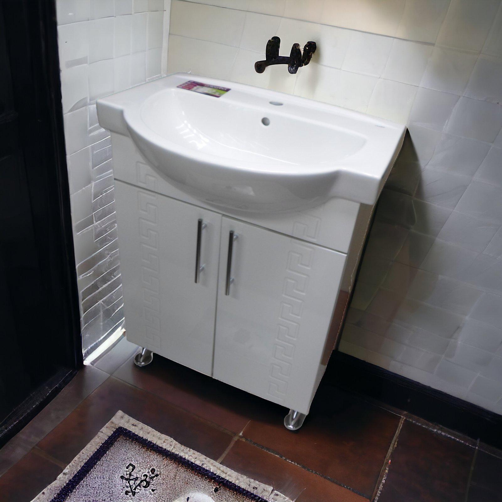 Тумба в ванну The MIX The MIX-Греция c керамическим умывальником 65 см - фото 9 Тумба в ванну The MIX The MIX-Греция c керамическим умывальником 65 см - фото 9