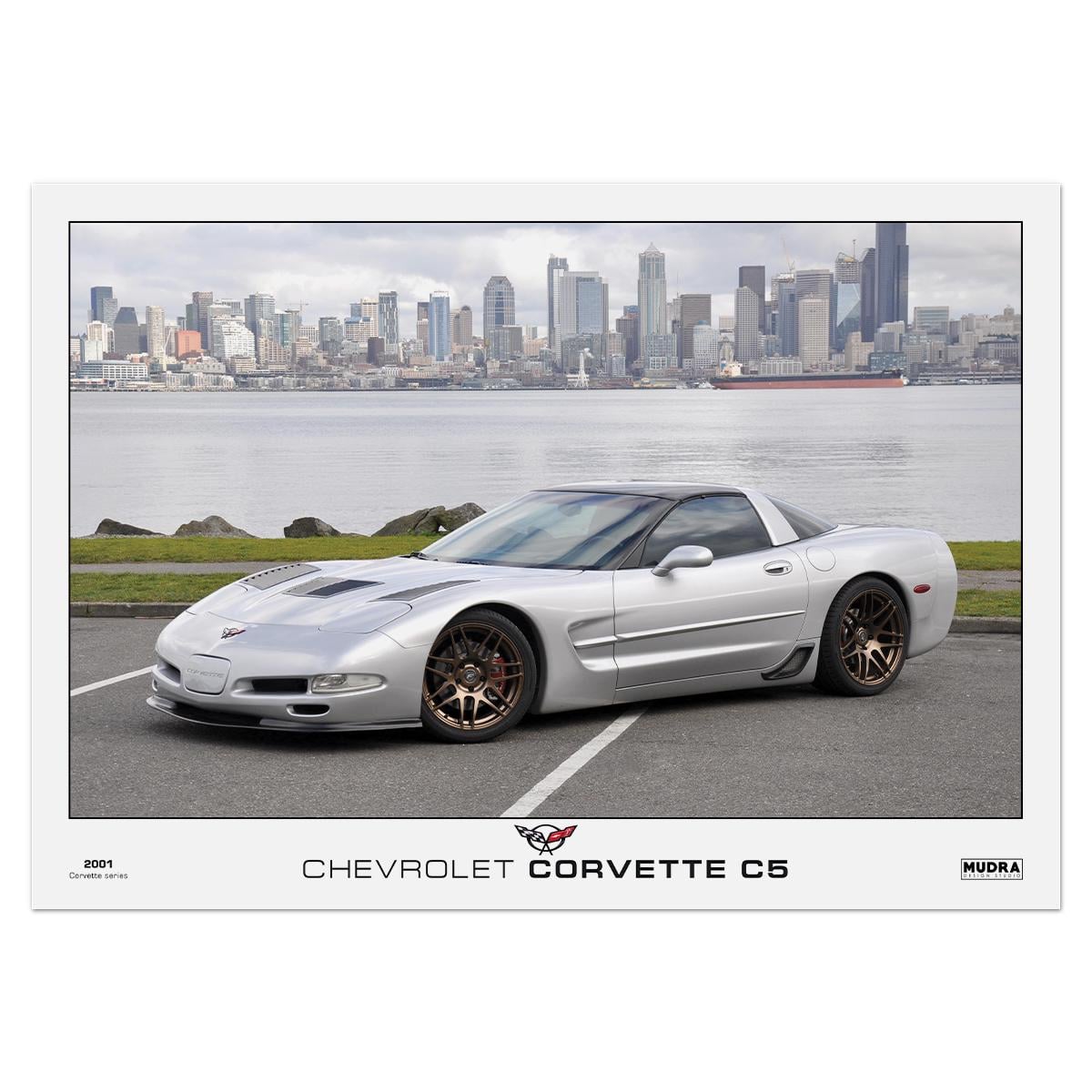 Плакат автомобильний Chevrolet Corvette C5 84x60 см (0167) Плакат автомобильний Chevrolet Corvette C5 84x60 см (0167)