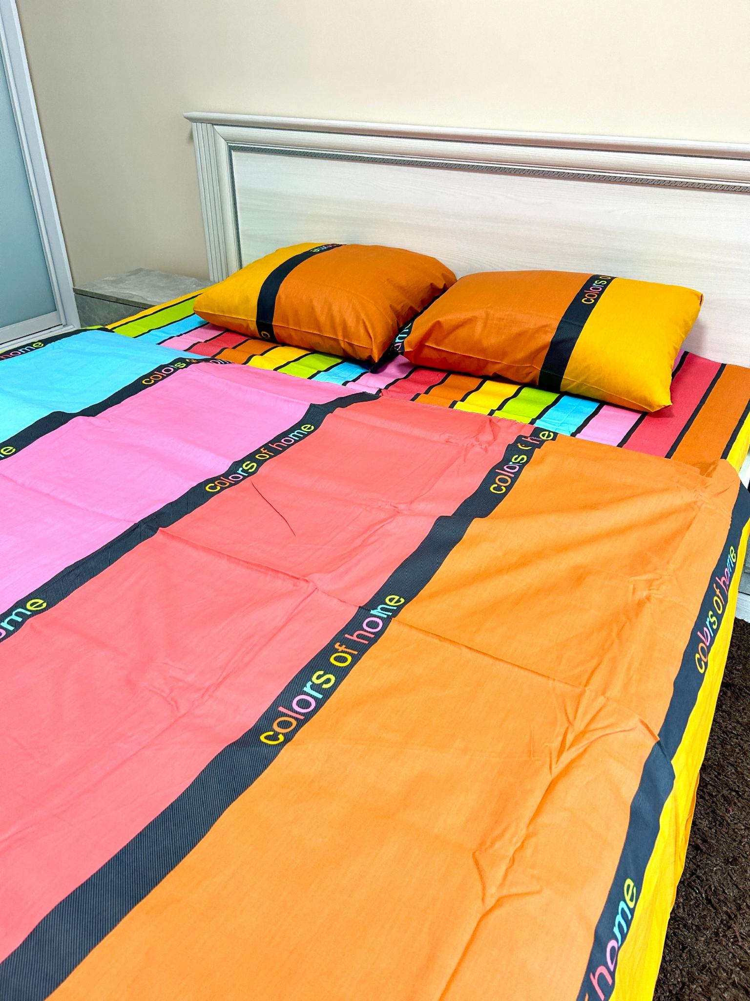 Комплект постільної білизни Colors of home полуторний 150х220 см (S-48-5/1.5) - фото 2 Комплект постільної білизни Colors of home полуторний 150х220 см (S-48-5/1.5) - фото 2