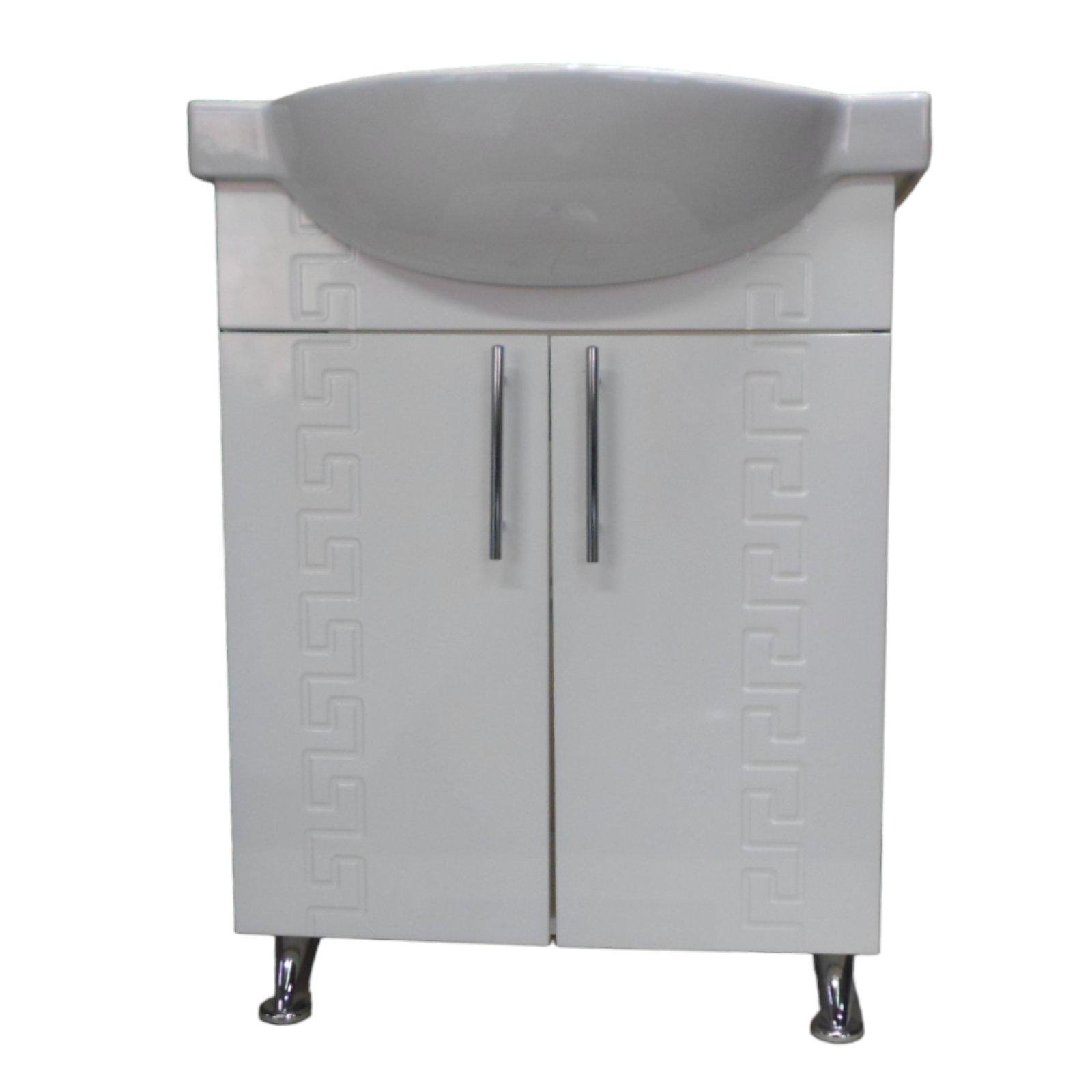 Тумба в ванну The MIX The MIX-Греция c керамическим умывальником 65 см - фото 3 Тумба в ванну The MIX The MIX-Греция c керамическим умывальником 65 см - фото 3