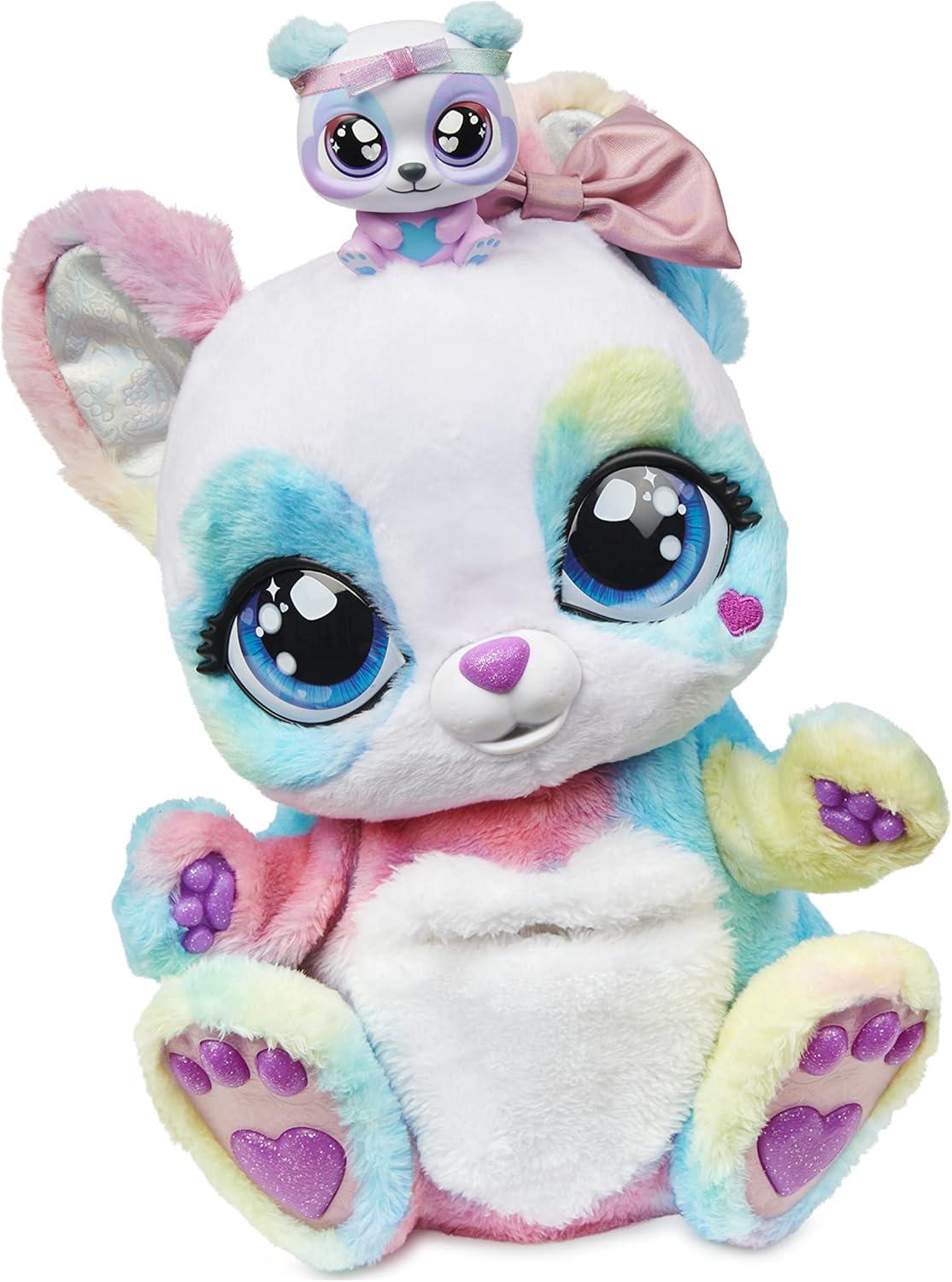Интерактивная игрушка Peek-A-Roo Rainbow Panda-Roo (30642501) - фото 5 Интерактивная игрушка Peek-A-Roo Rainbow Panda-Roo (30642501) - фото 5