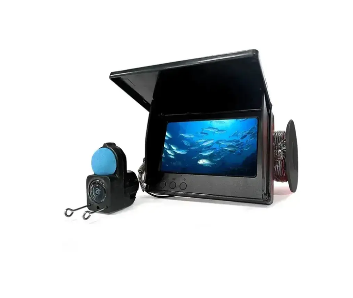 Підводна камера для риболовлі Fish Finder з екраном та LED-підсвіткою/водонепроникна (32064605)