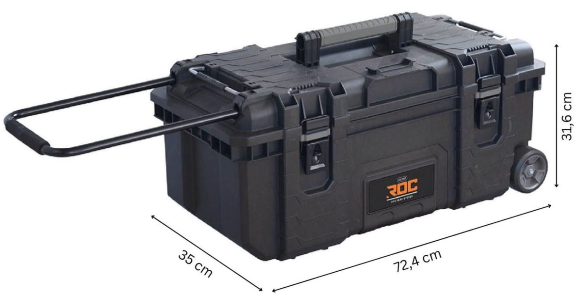 ᐉ Ящик для инструментов Keter Gear 28 Mobile Job Box на колесах