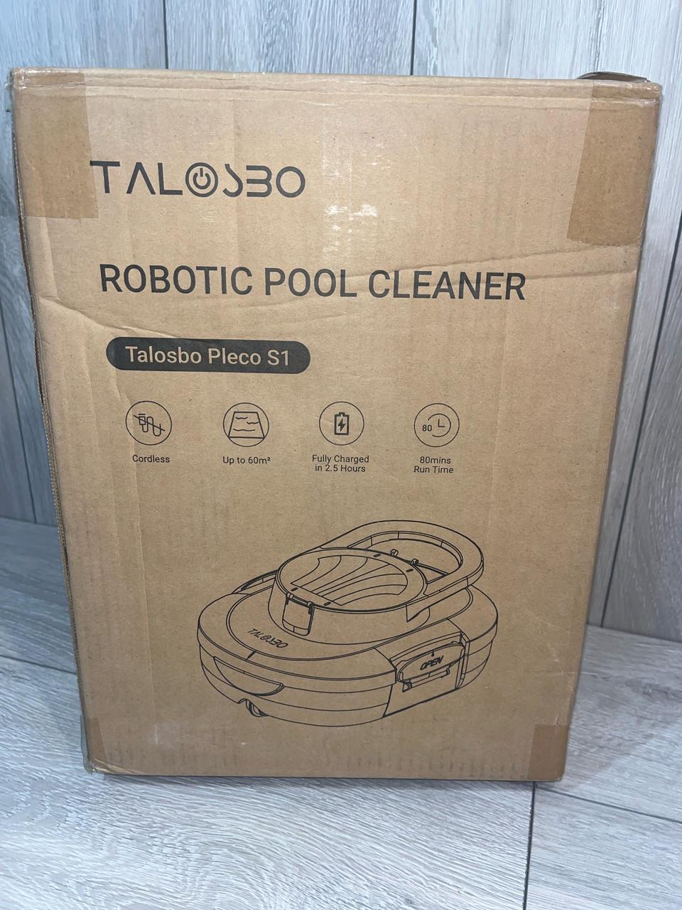 Робот-пылесос для бассейна TALOSBO Pleco S1 аккумуляторный 80 мин работы очистки дна двойной мотор - фото 9 Робот-пылесос для бассейна TALOSBO Pleco S1 аккумуляторный 80 мин работы очистки дна двойной мотор - фото 9