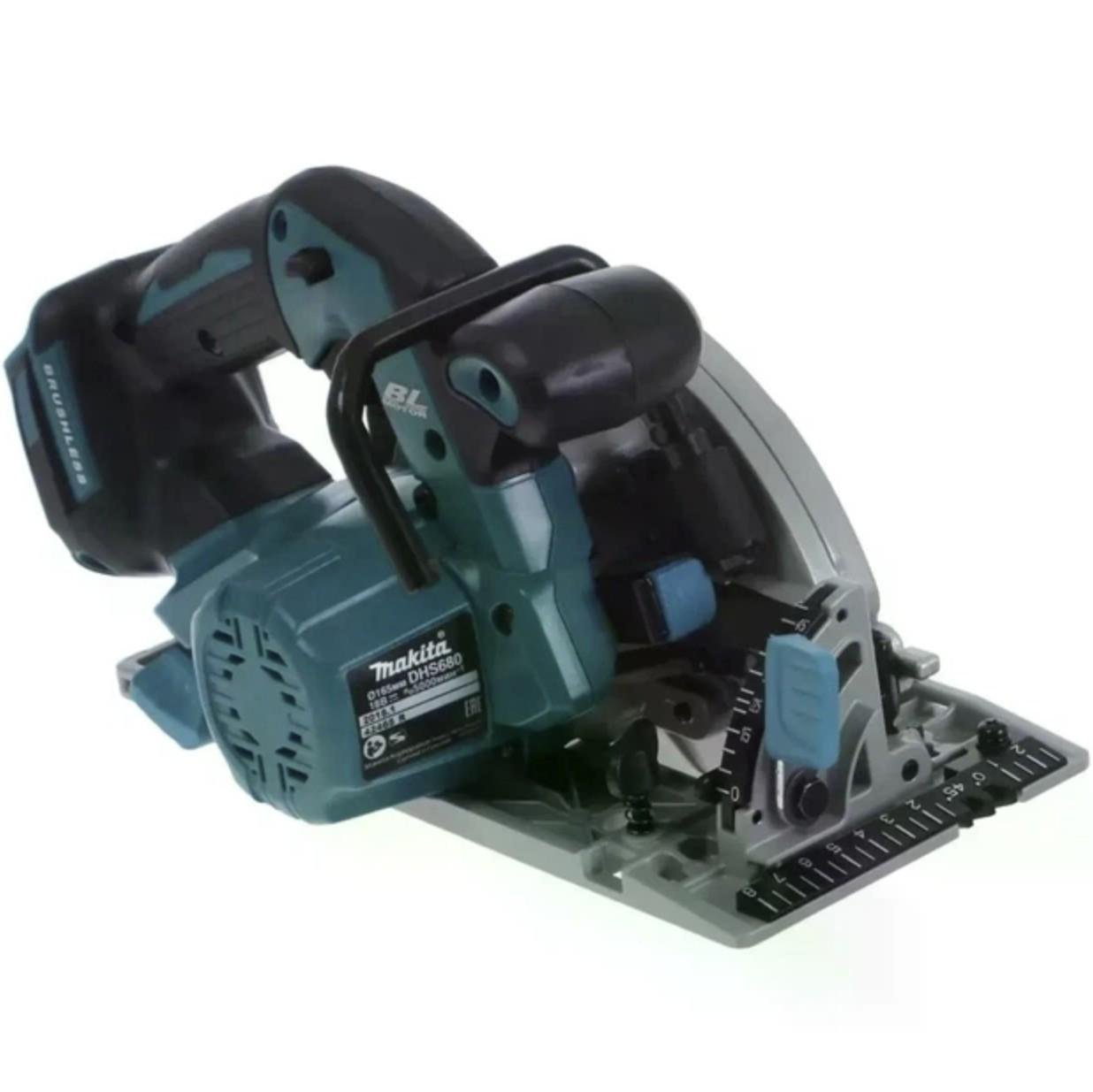 Дискова пила акумуляторна безщіткова DHS680 48 В 185 мм 10800 об/хв Синій (5678765) - фото 3 Дискова пила акумуляторна безщіткова DHS680 48 В 185 мм 10800 об/хв Синій (5678765) - фото 3