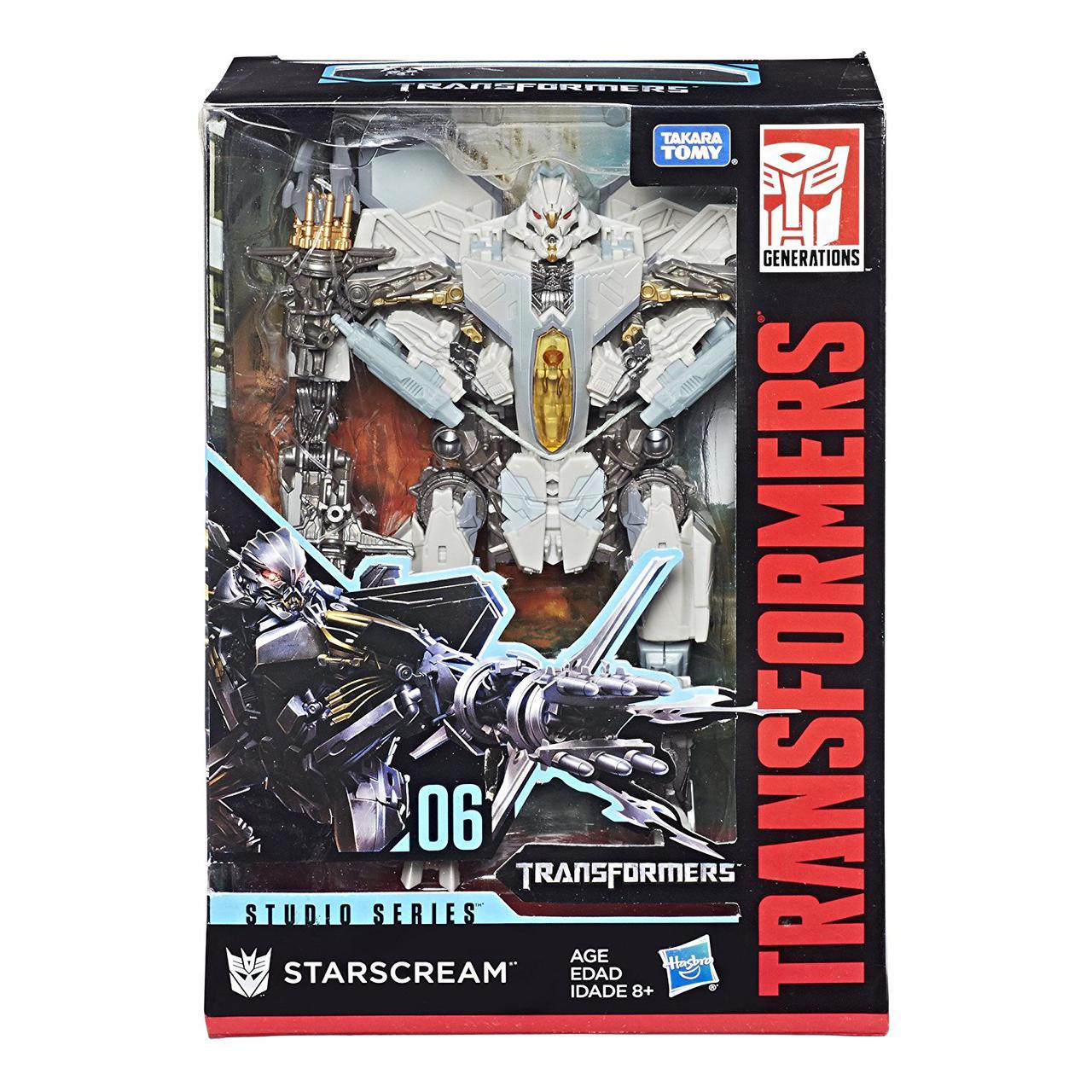 Трансформер десептикон Hasbro Starscream Voyager Class Studio Series Takara Tomy
