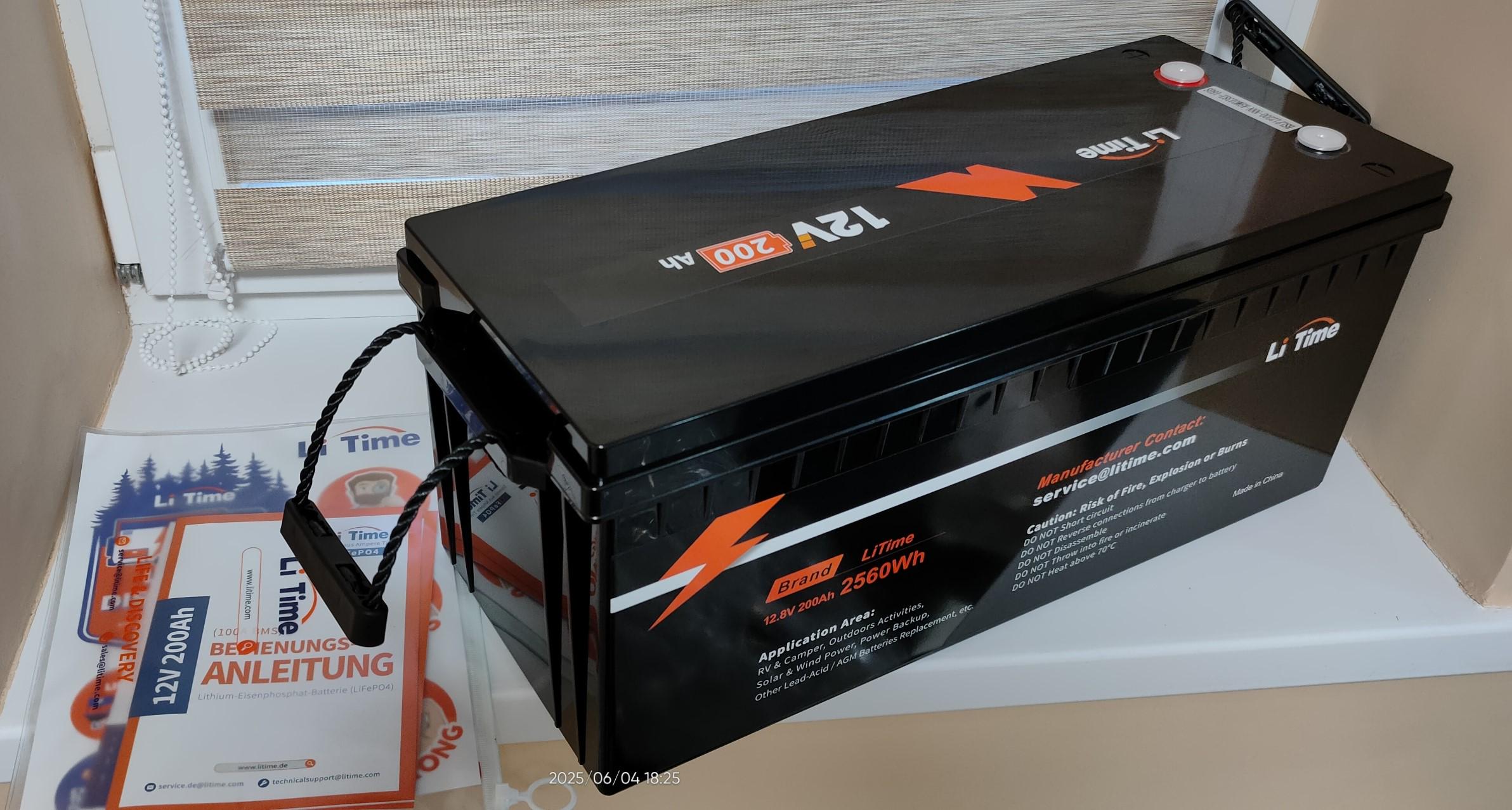 Аккумулятор для ИБП/солнечных станций LiTime 12В 200А/ч LiFePO4 - фото 2