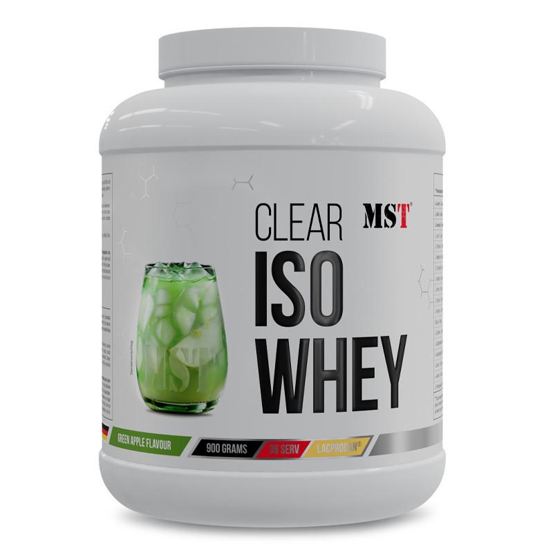 Изолят сывороточный MST Clear Iso Whey Зеленое яблоко 900 г (23141-01)