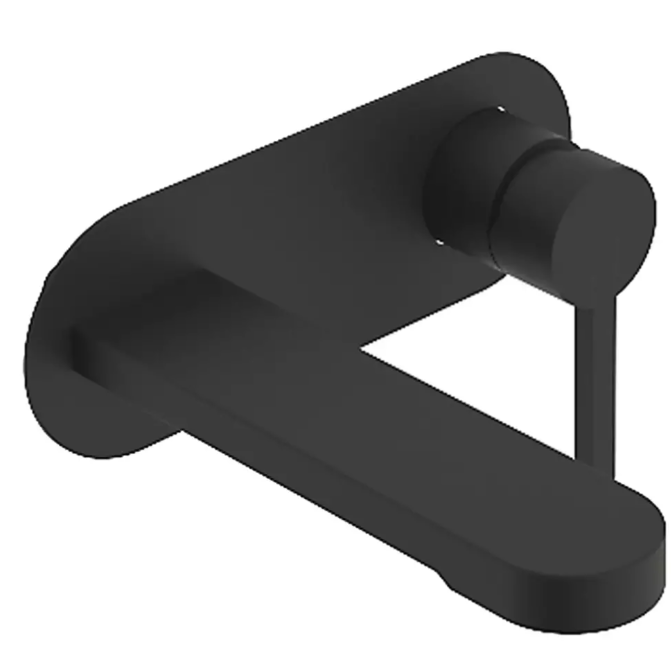 Смеситель скрытого монтажа для раковины Devit Laguna 8411X110B Черный матовый (428907)