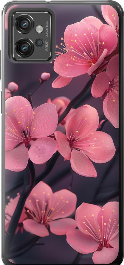 Чехол на Motorola G32 Пурпурная сакура (6075u-2845-42517) Чехол на Motorola G32 Пурпурная сакура (6075u-2845-42517)